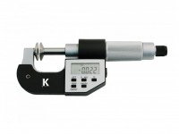 Digitální třmenový mikrometr s talířkovými doteky , KMITEX