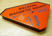 Magnet úhlový , magnetická upínka 145x87x16mm 70/40kg - úhly 90°, 135°, 45°