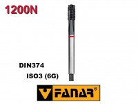 Závitník strojní M16x1,0 HSSE PM-FAN TiAlSiN ISO3 (6G) DIN374 s lamačem třísek , FANAR
