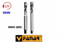 Závitník strojní M levý - HSSE ISO2 (6H) spirálový (40°) , FANAR