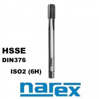 Závitník strojní M3 HSSE ISO2 DIN376 , NAREX 3000