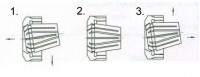 Kleštinový upínač ISO40 x ER11 DIN69871 se sadou 7ks kleštin , L=100mm