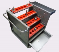 Nástrojový dílenský vozík pro kužely ISO 40 , VTT-6-40