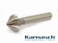 Tříbřitý záhlubník 16,5mm 100° HSS-XE DIN335C , Karnasch