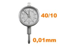 Číselníkový úchylkoměr - indikátor 40/10 mm , 0,01mm