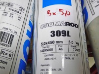 Elektrody 5,0 x 450mm ELGA Cromarod 309L , balení 5kg